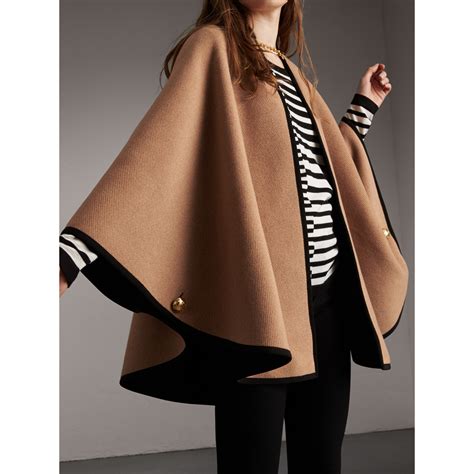 mantella burberry cotone|burberry cashmere cape coat.